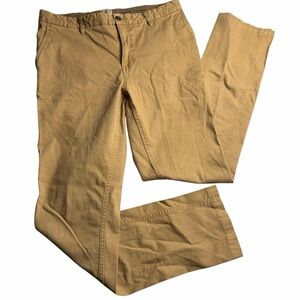 Faherty | Men’s Khaki chino slim straight Pants size 32